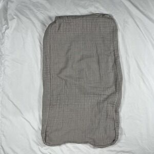 POTTERY BARN‎ KIDS West Elm Cotton Matelasse Changing Pad Cover Gray
